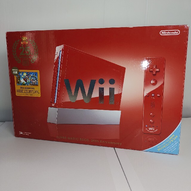 Nintendo Wii RVL-S-RAAV　スーパーマリオ25周年　本体