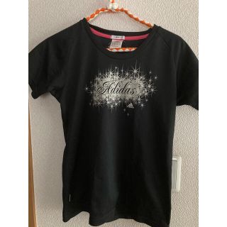 アディダス(adidas)のadidas 黒Tシャツ(Tシャツ(半袖/袖なし))