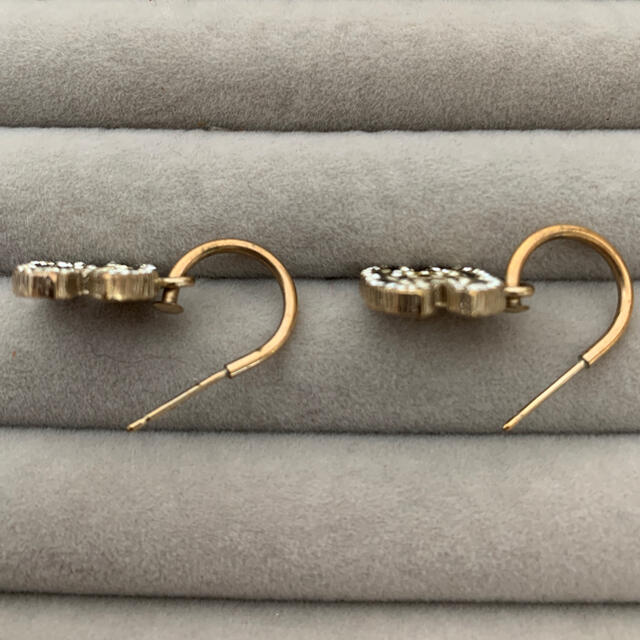 CHANEL ボーダー×ラインストーン ピアス | www.innoveering.net