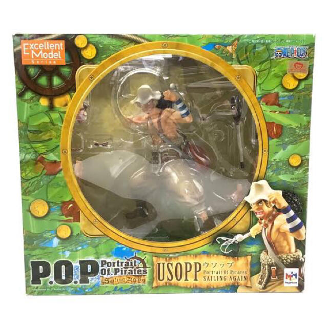 ワンピースフィギュア　pop  ウソップ　メガハウス