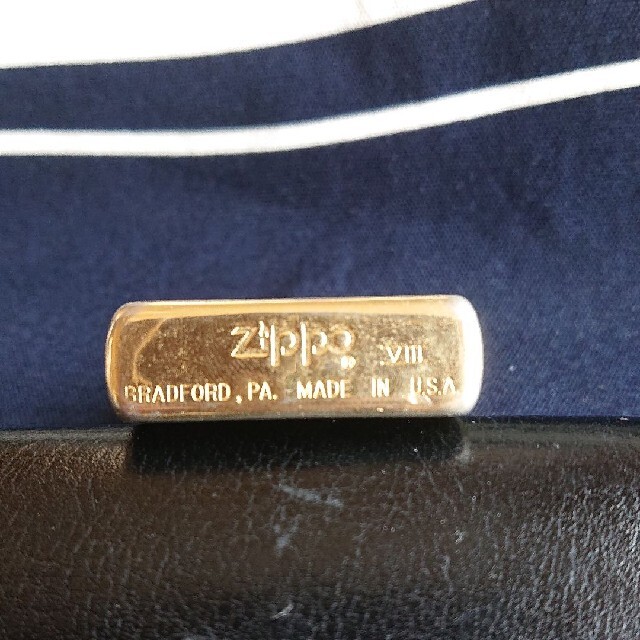 ZIPPO(ジッポー)のゴールド zippo メンズのファッション小物(タバコグッズ)の商品写真