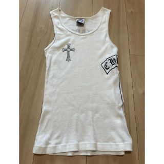 クロムハーツ(Chrome Hearts)のクロムハーツ　タンクトップ　女性用　ウィメンズ　白　ホワイト(タンクトップ)