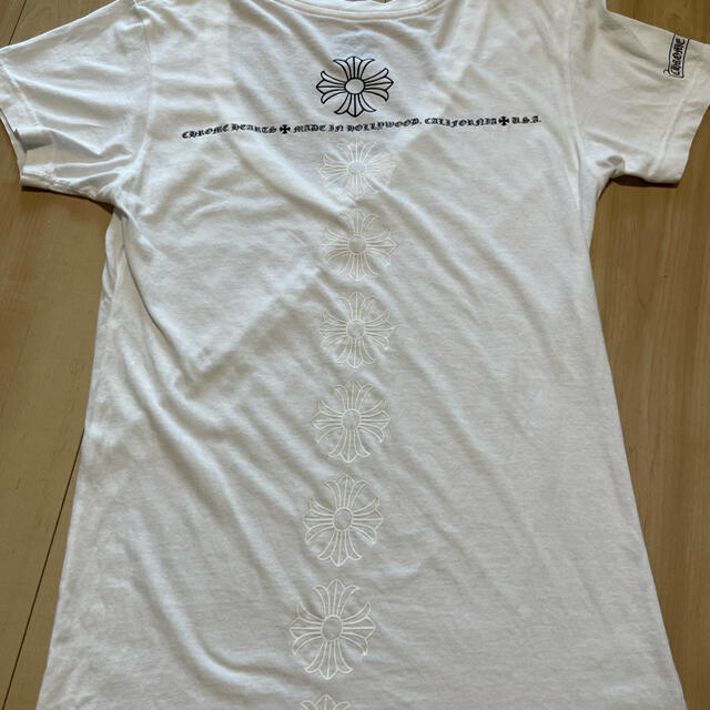 Chrome Hearts(クロムハーツ)のクロムハーツ  Tシャツ　ホワイト　M 女性用　ウィメンズ レディースのトップス(Tシャツ(半袖/袖なし))の商品写真
