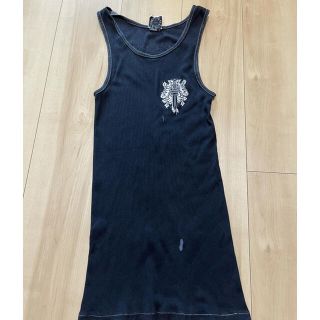 クロムハーツ(Chrome Hearts)のクロムハーツ　タンクトップ　男性用　メンズ　S ブラック　ロサンゼルス(タンクトップ)