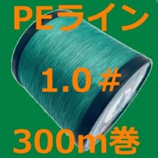 PEライン(4本編み),300m巻,1.0#(釣り糸/ライン)