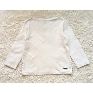 美品◯ルミノア ボートネック バスクシャツ Aライン 38 アイボリー (カットソー(長袖/七分))