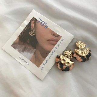 ザラ(ZARA)の新品未使用My Little Box🧡70'sイヤリング(イヤリング)