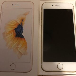 アップル(Apple)のiphone 6s 128G ピンクゴールド(スマートフォン本体)