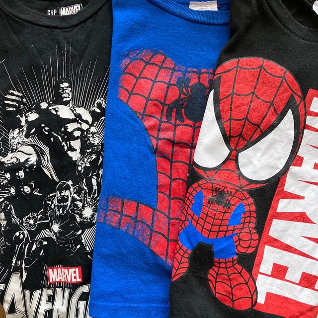 MARVEL(マーベル)のノイレン様　専用　marvel 半袖Tシャツ3枚 キッズ/ベビー/マタニティのキッズ服男の子用(90cm~)(Tシャツ/カットソー)の商品写真