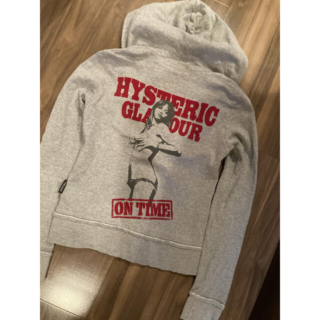 HYSTERIC GLAMOUR(ヒステリックグラマー)のヒステリックグラマー スウェットパーカー バックプリント パーカー レディースのトップス(パーカー)の商品写真