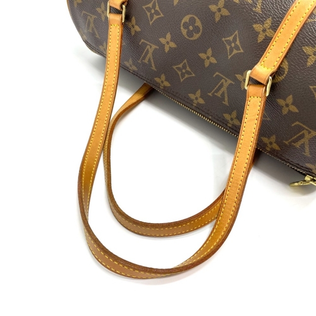 LOUIS VUITTON(ルイヴィトン)のルイヴィトン LOUIS VUITTON パピヨン30 ポーチ付き M51385 モノグラム セミショルダーバッグ ショルダーバッグ モノグラムキャンバス ブラウン レディースのバッグ(ショルダーバッグ)の商品写真