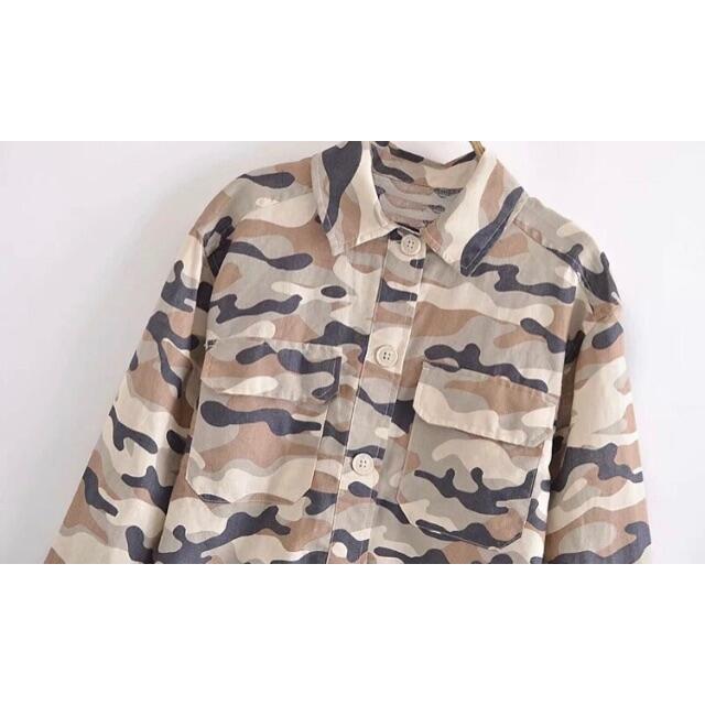 Zara 5月新作 4407 迷彩柄 シャツ ジャケットの通販 By 正規 海外select Shop Duality ザラならラクマ