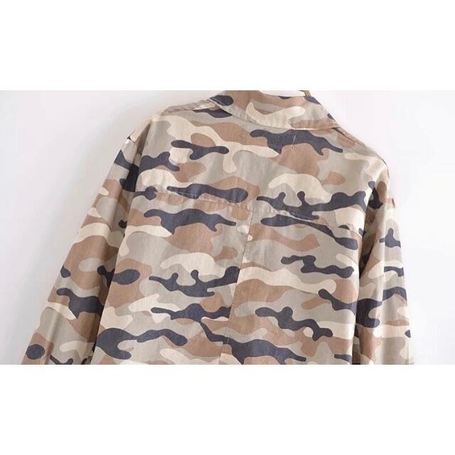 ZARA - 🍀5月新作🎏4407◇迷彩柄 シャツ ジャケットの通販 by