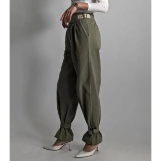 aclent　2way piping slacks pants