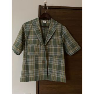 ビューティアンドユースユナイテッドアローズ(BEAUTY&YOUTH UNITED ARROWS)のroku check short sleeveジャケット(テーラードジャケット)