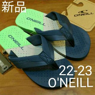 オニール(O'NEILL)のビーチサンダル　キッズ　新品　O'NEILL　22cm 23cm(サンダル)