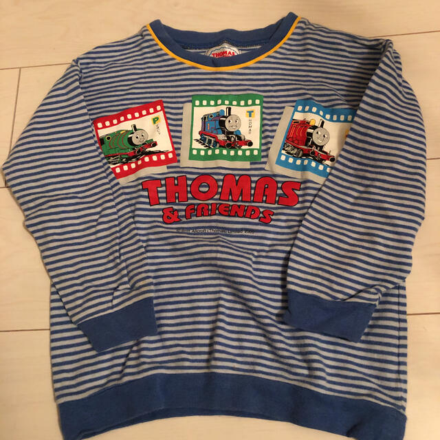 機関車トーマス　カットソー キッズ/ベビー/マタニティのキッズ服男の子用(90cm~)(Tシャツ/カットソー)の商品写真