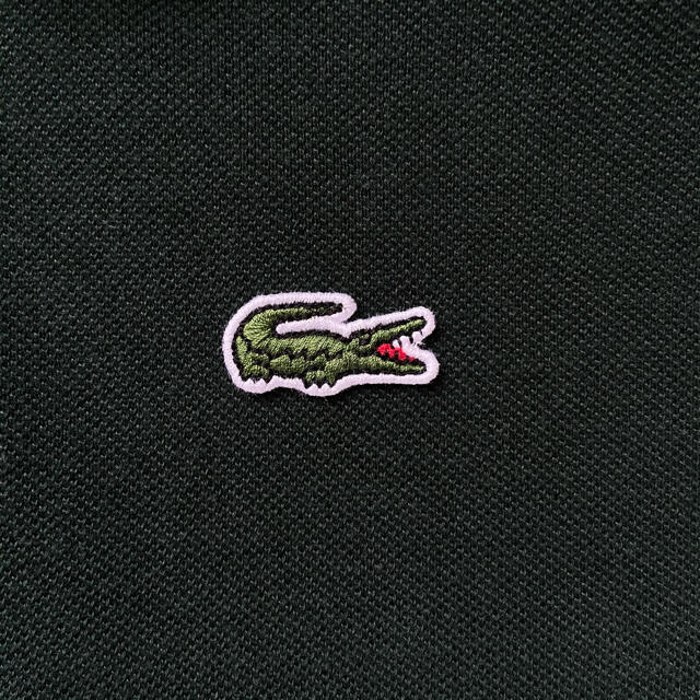 LACOSTE(ラコステ)のラコステ LACOSTE 長袖ポロシャツ　グリーン　Sサイズ　L1312 メンズのトップス(ポロシャツ)の商品写真