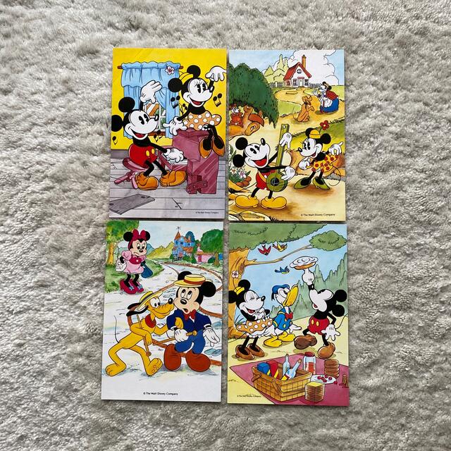 Disney(ディズニー)のディズニー　ポストカード　新品.未使用品 エンタメ/ホビーのおもちゃ/ぬいぐるみ(キャラクターグッズ)の商品写真