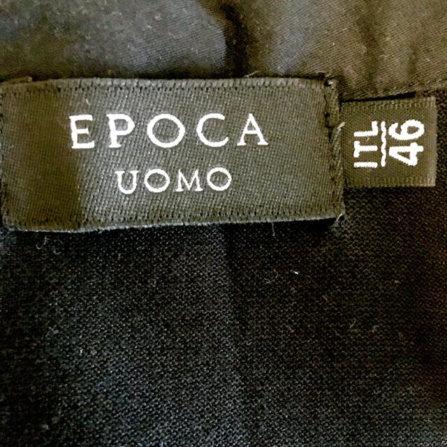 EPOCA(エポカ)の【エポカ】 Epoca ポロシャツ ブラック 黒 メンズのトップス(ポロシャツ)の商品写真