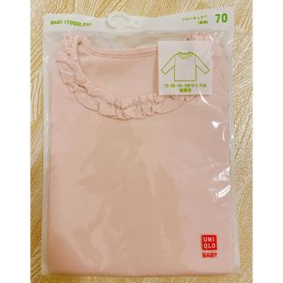 ユニクロ(UNIQLO)のユニクロBABYクルーネックT長袖(シャツ/カットソー)