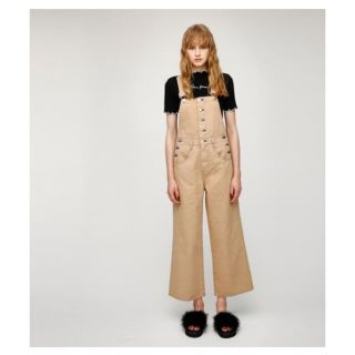 マウジー(moussy)のmoussy フロントボタンサロペット(サロペット/オーバーオール)