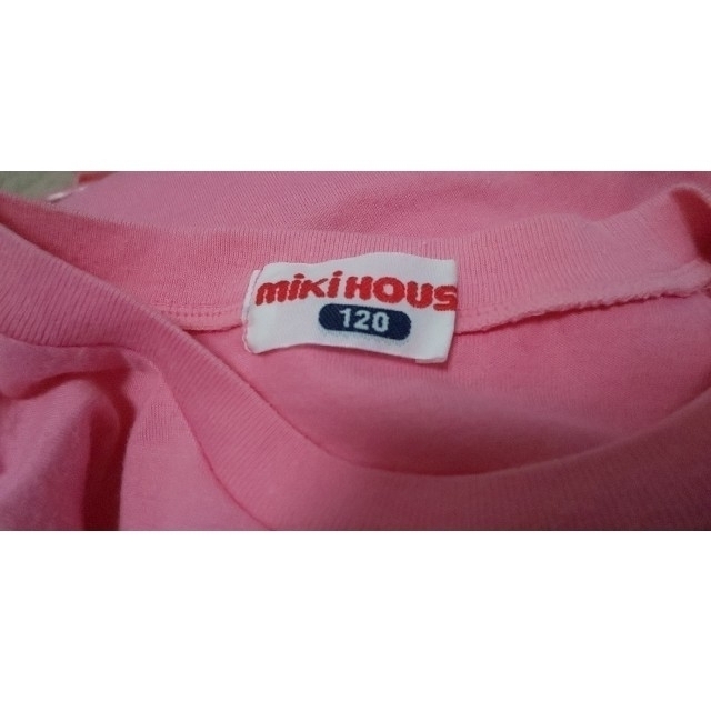 mikihouse(ミキハウス)のMIKI HOUSE 半袖Ｔシャツ １２０cm キッズ/ベビー/マタニティのキッズ服女の子用(90cm~)(Tシャツ/カットソー)の商品写真