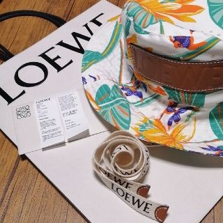 ロエベ(LOEWE)の【新品未使用】LOEWE ハット Sサイズ(ハット)