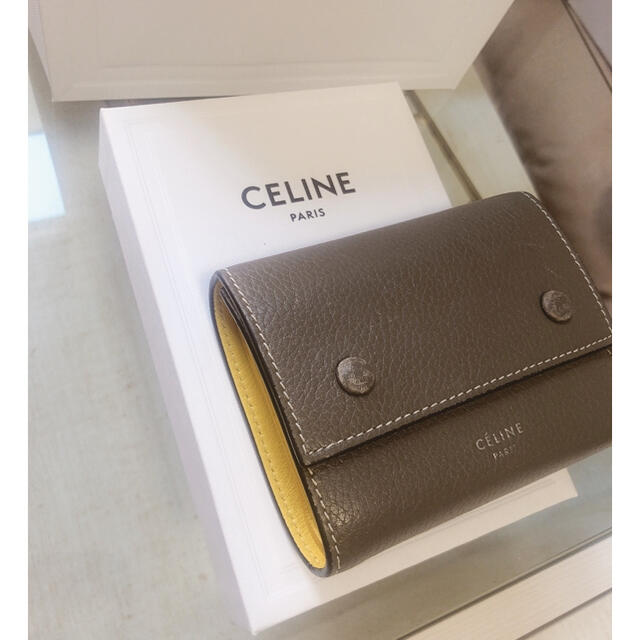 CEFINE(セフィーヌ)のceline バイカラー三つ折り財布　 レディースのファッション小物(財布)の商品写真