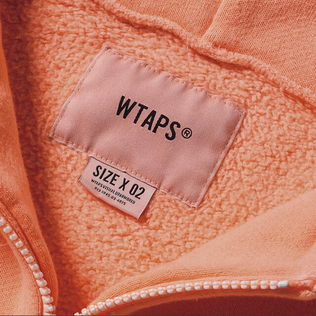 W)taps(ダブルタップス)の希少品WTAPS Flat Zip-up Hooded XL新品未使用品 メンズのトップス(パーカー)の商品写真