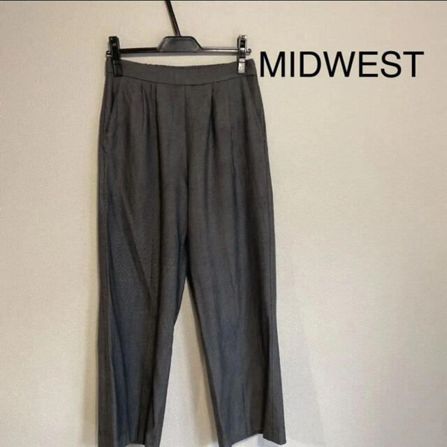 MIDWEST(ミッドウエスト)のミッドウェスト　ワイドパンツ　ロング レディースのパンツ(カジュアルパンツ)の商品写真