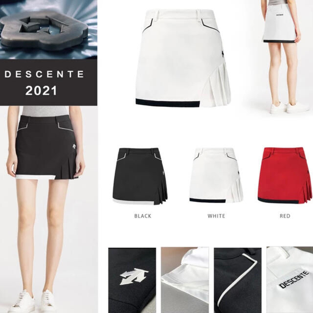 DESCENTE(デサント)の【新品タグ付き】DESCENTE GOLF スカート Mサイズ スポーツ/アウトドアのゴルフ(ウエア)の商品写真