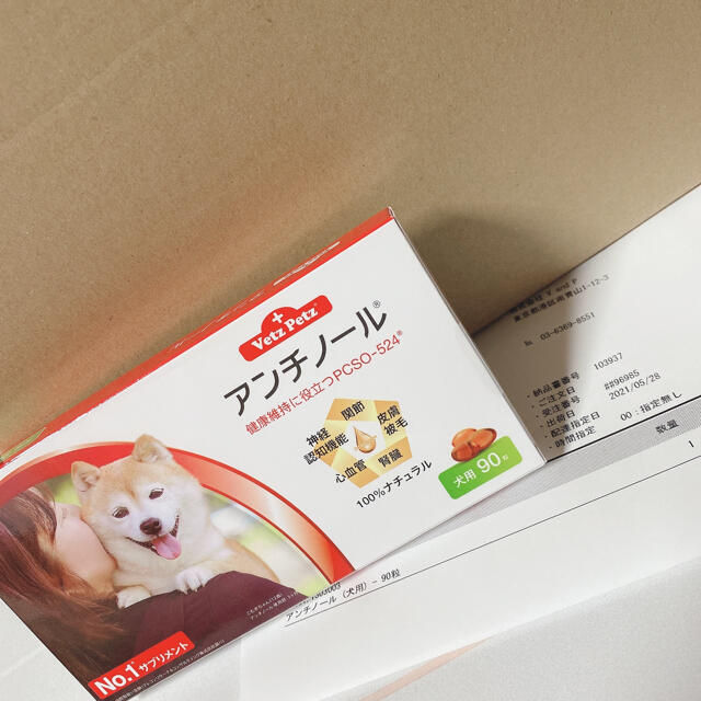 アンチノール90粒　犬用　4箱セット