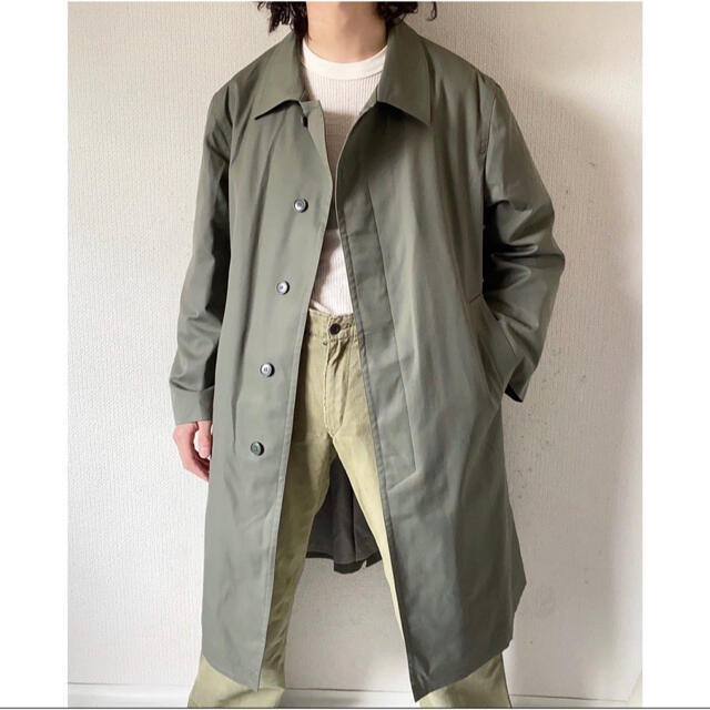 Maison Martin Margiela(マルタンマルジェラ)のdead stock フランス軍 セージグリーン ギャバジン スプリングコート メンズのジャケット/アウター(ミリタリージャケット)の商品写真