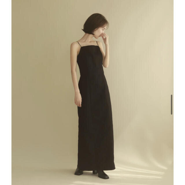 louren    camisole pencil onepiece925cm裾周り