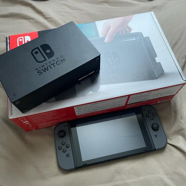 Nintendo Switch JOY-CON グレー 本体  HAC-S-KA