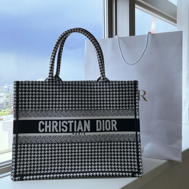 正規品 DIOR ブックトート スモール バッグ ディオール ミッツァ