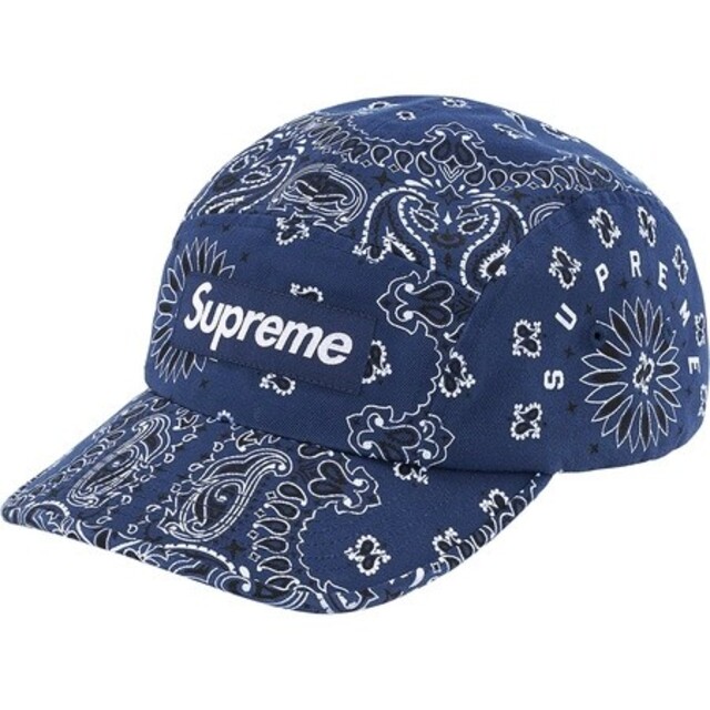 Supreme Bandana Camp Cap