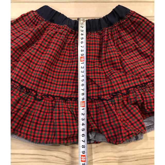 familiar(ファミリア)のfamiliar リバーシブルスカート キッズ/ベビー/マタニティのキッズ服女の子用(90cm~)(スカート)の商品写真