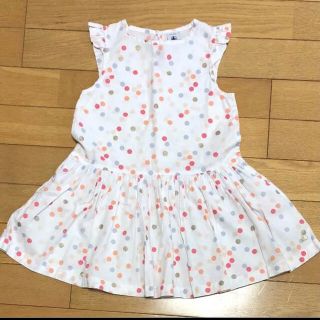 プチバトー(PETIT BATEAU)のプチバトーワンピース3ans(ワンピース)