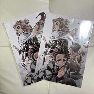 鬼滅の刃　劇場版　入場者特典　メモリアルボード　2枚(ノベルティグッズ)