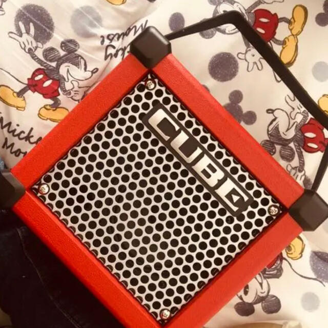 Roland(ローランド)のRoland MICRO CUBE GX iPhoneアプリ対応アンプ　レッド 楽器のギター(ギターアンプ)の商品写真