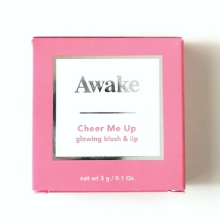 アウェイク(AWAKE)のAWAKE チアミーアップ グロウイング ブラッシュ&リップ 02(チーク)
