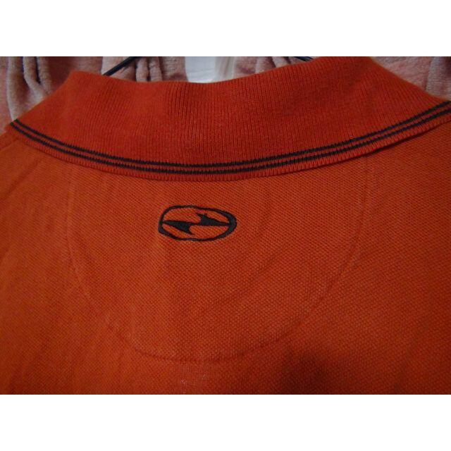 NIKE(ナイキ)のナイキのオレンジのポロシャツ（L)!。 メンズのトップス(ポロシャツ)の商品写真