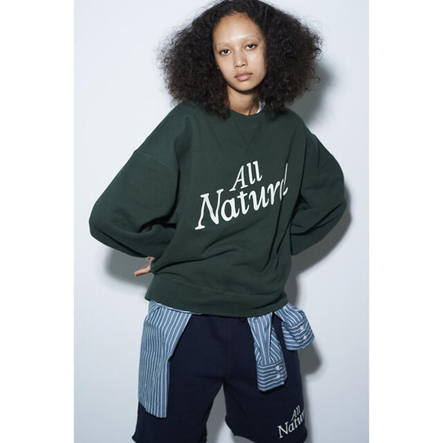 INSCRIRE all natural sweat crew neck レディースのトップス(トレーナー/スウェット)の商品写真