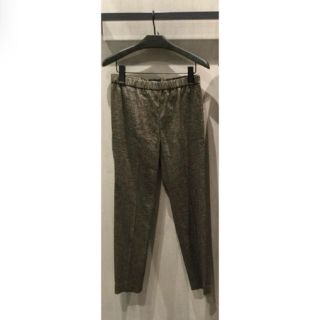 セオリー(theory)のTheory 19ss リネンプルオンパンツ メランジブラウン(カジュアルパンツ)