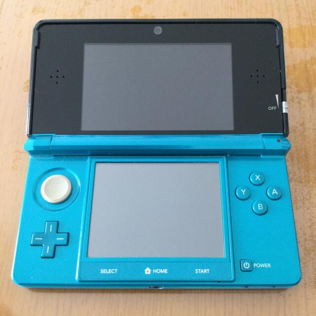 ニンテンドー3DS(ニンテンドー3DS)のS1様専用　　　　　　　Nintendo 3DS 本体 アクアブルー エンタメ/ホビーのゲームソフト/ゲーム機本体(携帯用ゲーム機本体)の商品写真