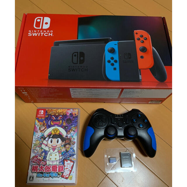 Nintendo Switch本体 桃鉄 コントローラー SDカード - 家庭用ゲーム機本体