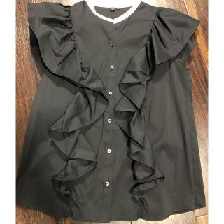 ダブルスタンダードクロージング(DOUBLE STANDARD CLOTHING)の美品⭐︎ダブルスタンダード⭐︎フリル ブラウス(シャツ/ブラウス(半袖/袖なし))