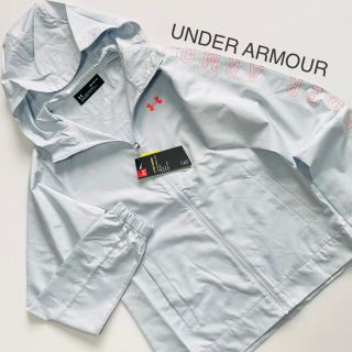 アンダーアーマー(UNDER ARMOUR)の新品 UNDER ARMOUR ウーブンフルジップフーディー パーカー  撥水(ウェア)